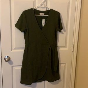 Olive Green Madewell dress